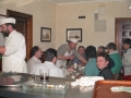Asistentes a la celebración de una comida
