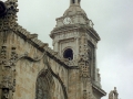 Colocación de un pararrayos en el campanario de la iglesia parroquial de San Miguel
