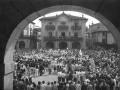 Plaza de los Fueros el día de las fiestas