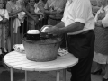 Elaboración de queso en fiestas