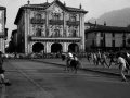 Pottokas en la plaza de los Fueros