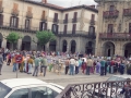Exposición de setas en la plaza de los Fueros