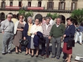 Grupo de amigos durante las fiestas