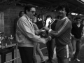 Entrega de trofeos de la final de fútbol de veteranos