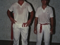 Pareja de pelotaris de las finales de pelota