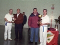 Entrega de trofeos de las finales de pelota