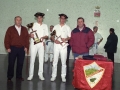 Entrega de trofeos de las finales de pelota