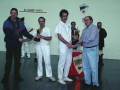 Entrega de trofeos de las finales de pelota