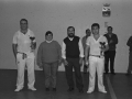 Entrega de trofeos a pelotaris