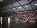 Instante de un partido del VII Campeonato de pelota San Miguel