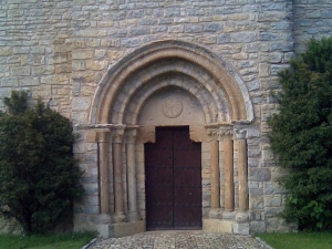 etxauri otazuko jaurerriko elizako portada