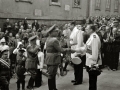 FRANCISCO FRANCO EN LA IGLESIA DE SANTA MARIA DURANTE LA CELEBRACION DE LA SALVE. (Foto 7/9)