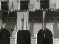 FRANCISCO FRANCO ESCOLTADO POR LA GUARDIA MORA VISITA SAN SEBASTIAN UNA VEZ FINALIZADA LA GUERRA. (Foto 5/8)