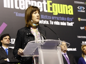 Internet Eguna. Idoia Mendia.