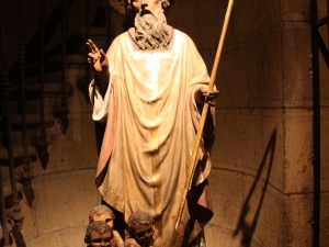 Escultura de San Nicolas.
