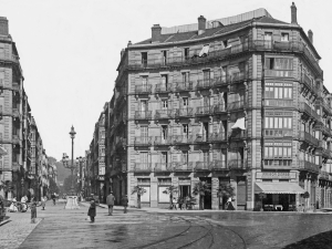 Plaza Bilbao y calle Getaria