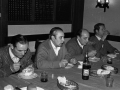 Celebración de una comida entre concejales entrantes y salientes del Partido Nacionalista Vasco junto con algunos funcionarios del consistorio