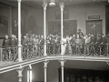 GRUPO DE ASISTENTES AL VI CONGRESO NACIONAL DE ARQUITECTOS DURANTE SU VISITA AL MUSEO MUNICIPAL DE SAN SEBASTIAN. (Foto 1/1)