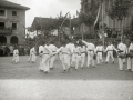 GRUPO DE DANTZARIS EN LA GOIKO PLAZA DE ANDOAIN. (Foto 7/7)