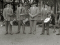GRUPO DE TXISTULARIS EN SAN SEBASTIAN. (Foto 3/6)