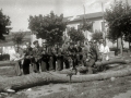 GRUPOS DE MILICIANOS CON SUS ARMAS EN LA LOCALIDAD DE ALEGIA. (Foto 1/10)