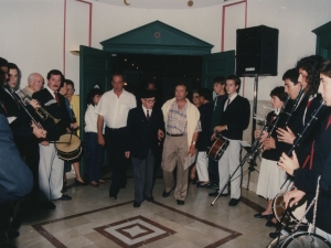 Acto de homenaje a los más ancianos en la Casa de Cultura