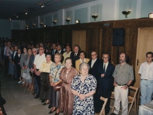 Acto de homenaje a los más ancianos en la Casa de Cultura