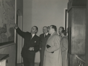 José María del Moral y otras autoridades visitando las instalaciones de la empresa Pysbe