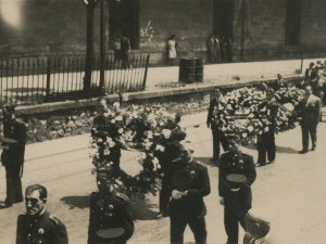 Coronas del cortejo fúnebre