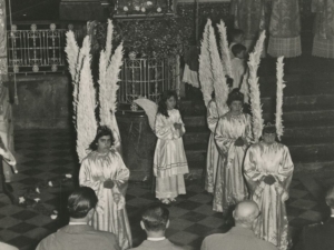 Ceremonia religiosa oficiada en la iglesia parroquial de San Pedro