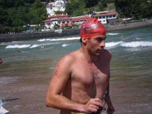 Travesía a nado Getaria-Zarautz 2009