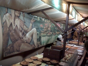 En la feria medieval de Zarauz