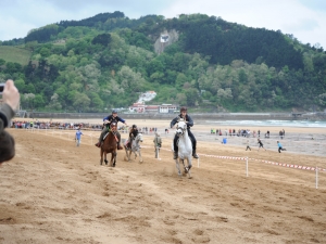 Carrera de caballos de Zarautz 2010