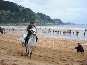 Carrera de caballos de Zarautz 2010
