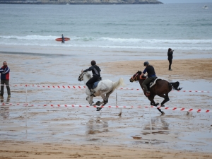 Carrera de caballos de Zarautz 2010