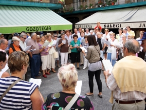 Zarautz kantuan 2010eko abuztua
