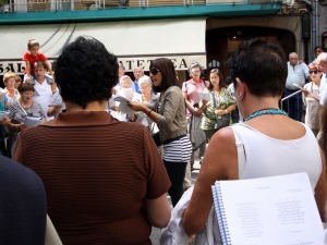 Zarautz kantuan agosto 2010