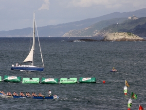 Estropadak Zarauzko ikurriña 2010