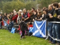Ikusleak eta Eskoziako banderak