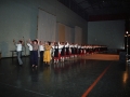 Dantzaris bailando en el homenaje a Aramburu
