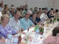 Asistentes a la celebración de una comida en homenaje a Juan Mujika, Fermin Altube y a Jon Zubieta