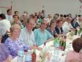 Asistentes a la celebración de una comida en homenaje a Juan Mujika, Fermin Altube y a Jon Zubieta