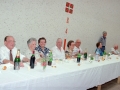 Asistentes a la celebración de una comida en homenaje a Juan Mujika, Fermin Altube y a Jon Zubieta