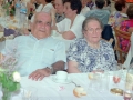 Asistentes a la celebración de una comida en homenaje a Juan Mujika, Fermin Altube y a Jon Zubieta
