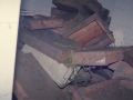 Destrozos producidos por las inundaciones