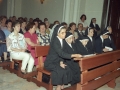 Actos religiosos en homenaje a dos monjas : las homenajeadas se encuentran sentadas en primera fila