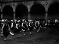 Grupo de dantzaris actuando el día del homenaje
