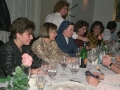 Asistentes a la celebración de una comida en Etxe Aundi