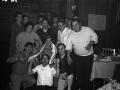 Asistentes a la celebración de una comida con motivo del homenaje al Athletic de Bilbao de fútbol
