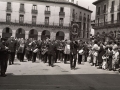 Banda de música en la plaza de los Fueros